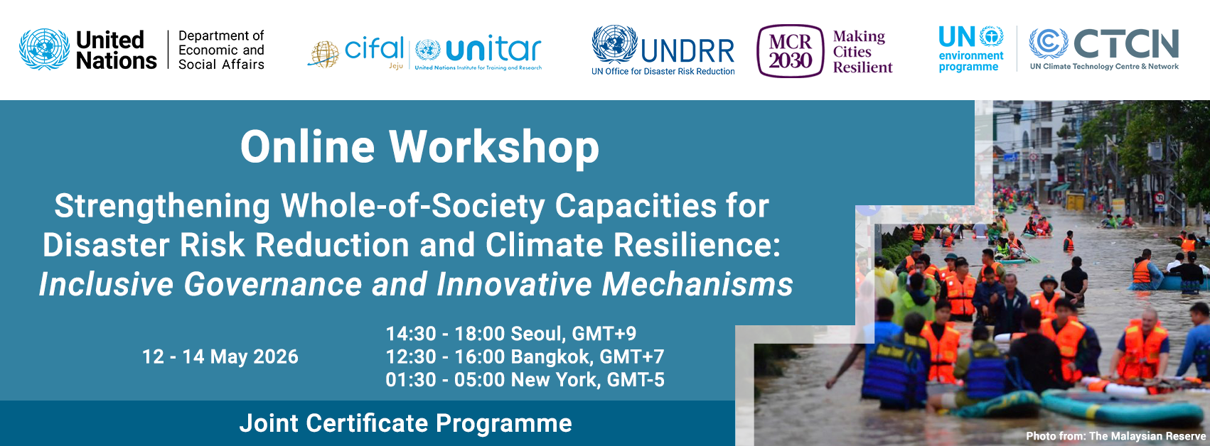 6th Joint Certificate Programme of the Online Workshop on Strengthening Whole-of-Society Capacities