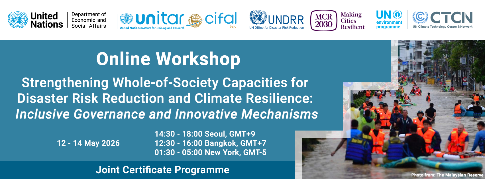 6th Joint Certificate Programme of the Online Workshop on Strengthening Whole-of-Society Capacities