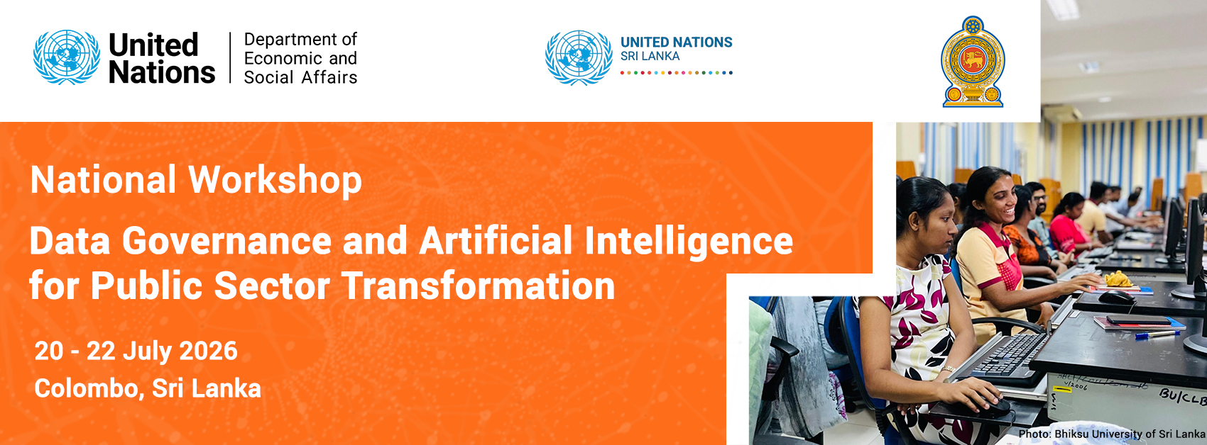 National Workshop on Data Governance and Artificial Intelligence for Public Sector Transformation