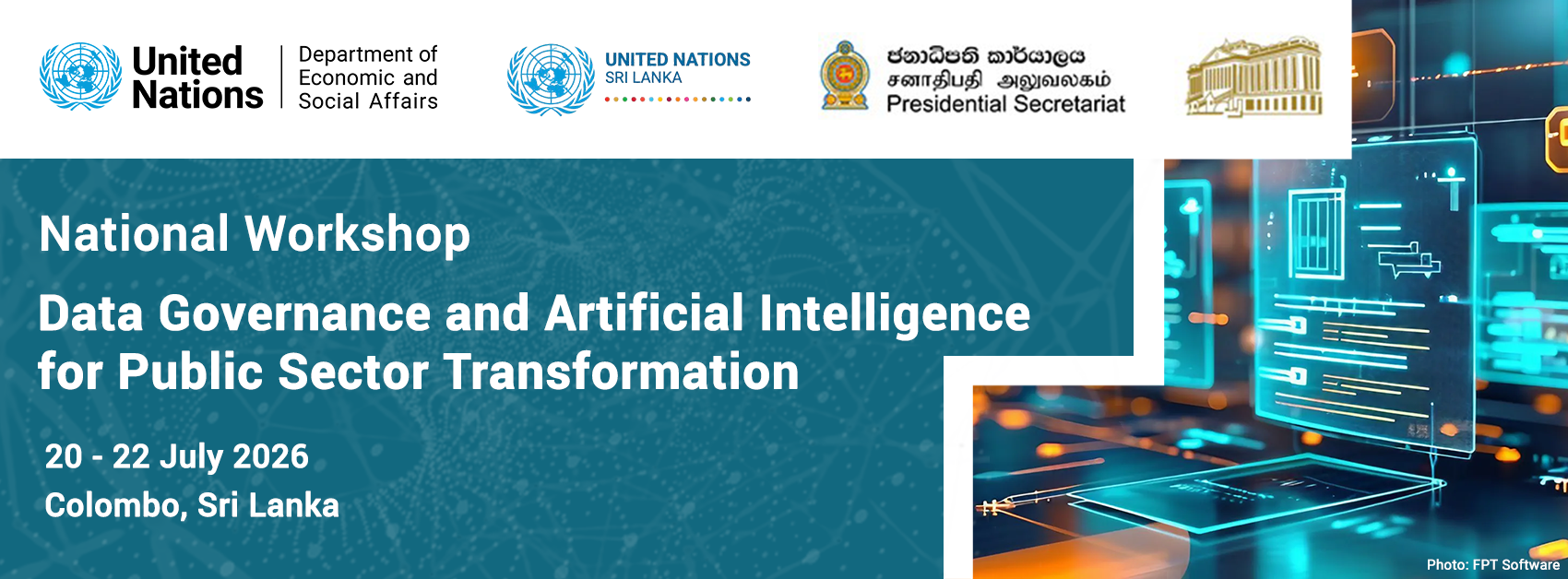 National Workshop on Data Governance and Artificial Intelligence for Public Sector Transformation