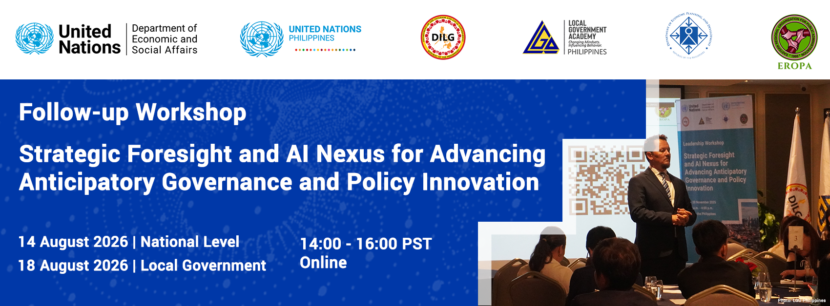 Follow-up Workshop on Strategic Foresight and AI Nexus for Advancing Anticipatory Governance and Pol